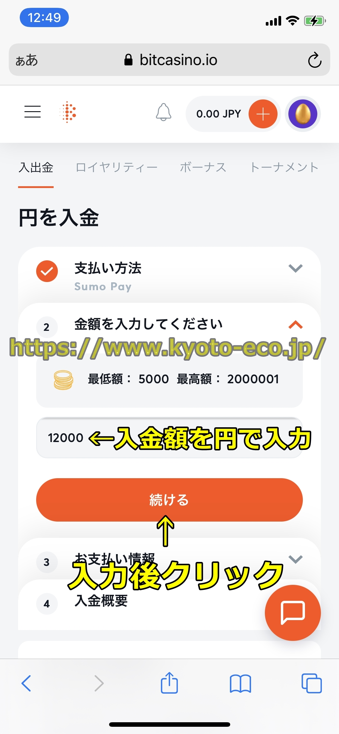 ビットカジノ